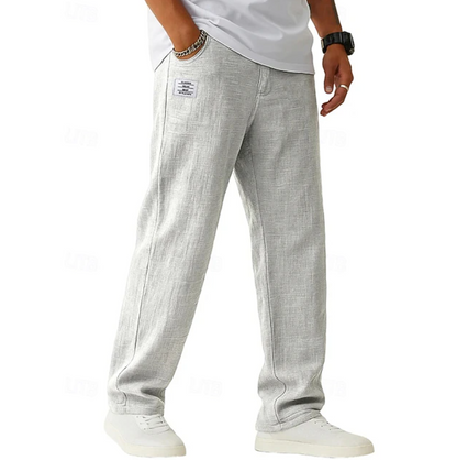 Men's Trousers Casual | Pants for Office Work - White