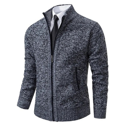 Men's Vest | Half-Zip Front with Side Pockets - Dark Gray