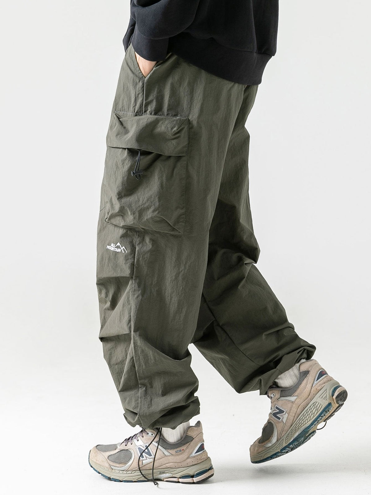 Men's Waterproof Cargo Pants | Outdoor Work Trousers - Green
