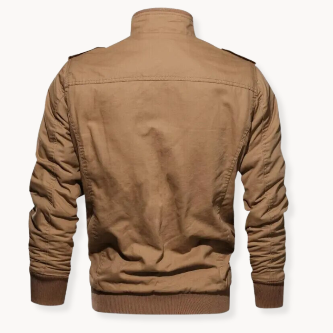 Men's Windproof Work Jacket | Multiple Pockets Outdoor Coat