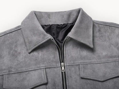 Men's Zip Jacket with Chest Pockets | Modern Casual Jacket