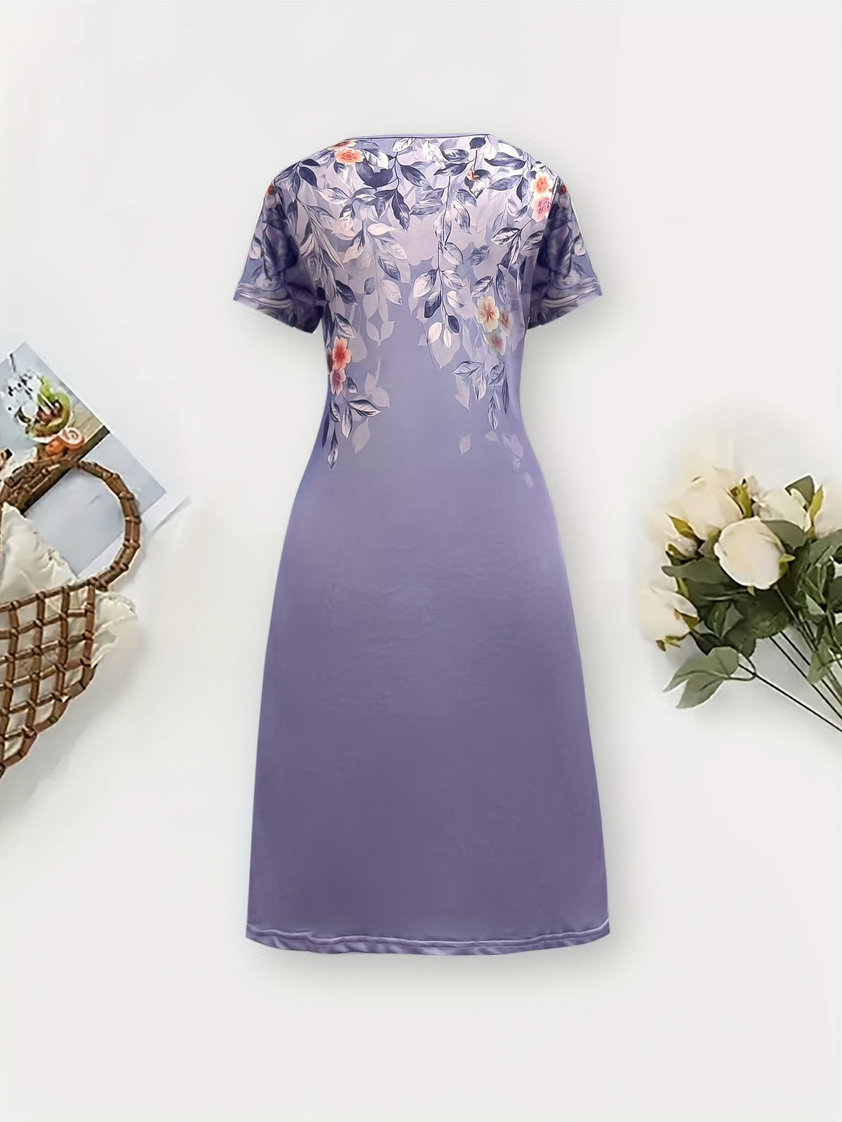 Women's A Line Dress with Sleeves | Casual Dress