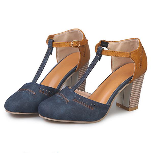 Women's Ankle Strap Heels | Block Heel Mary Janes