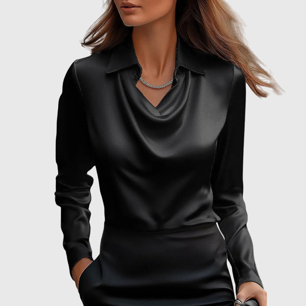 Women's Blouses for Work | Casual Blouses for Daily Wear - Black