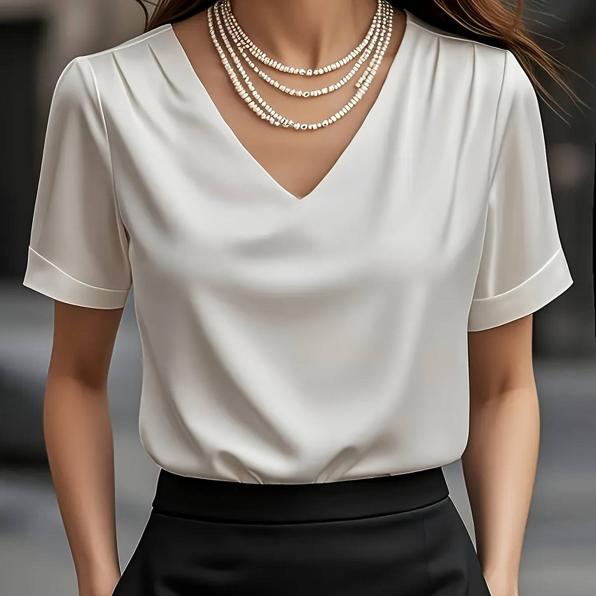 Women's Blouses for Work | Casual Blouses for Work - White