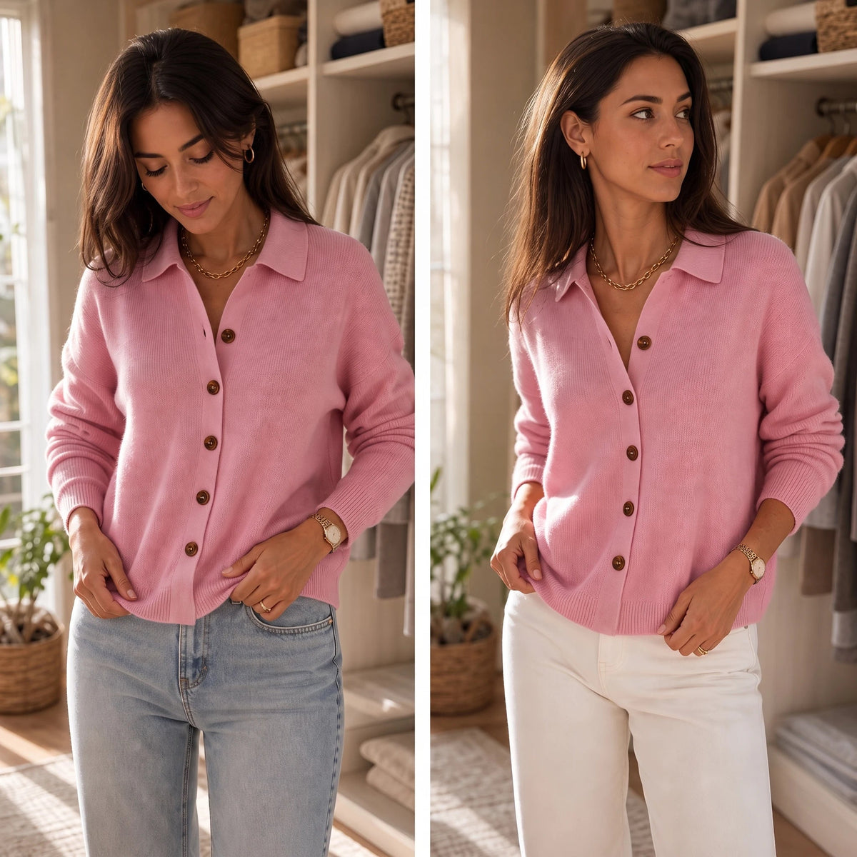 Women's Cardigan | Button Down Cardigan Sweater