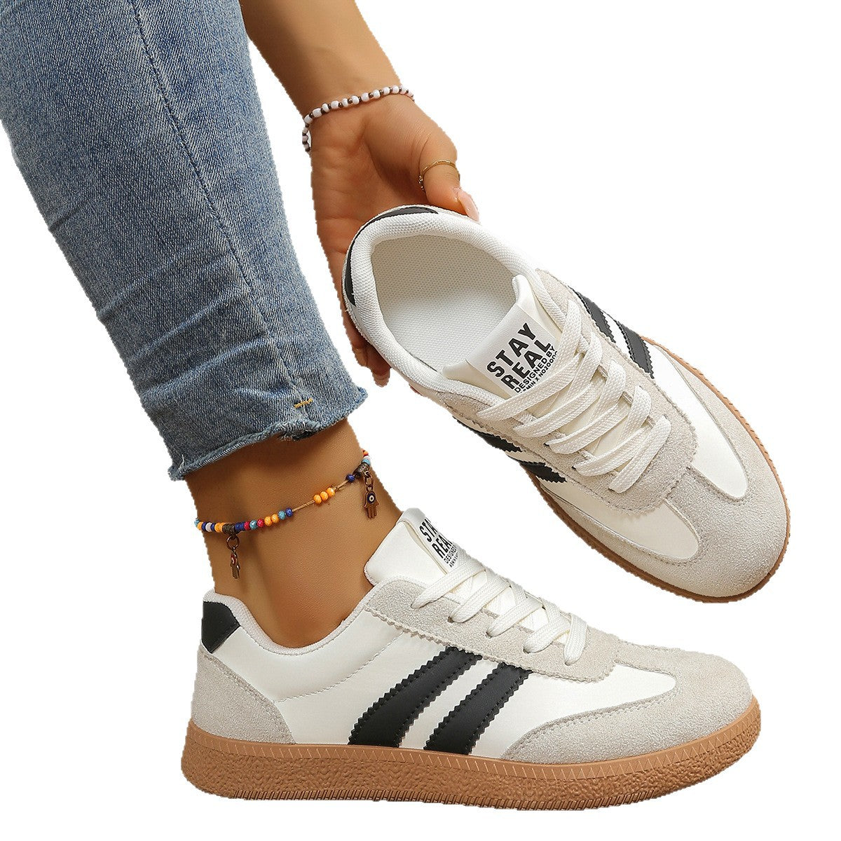 Women's Comfort Shoes Lace Up | Slip-On Sneakers