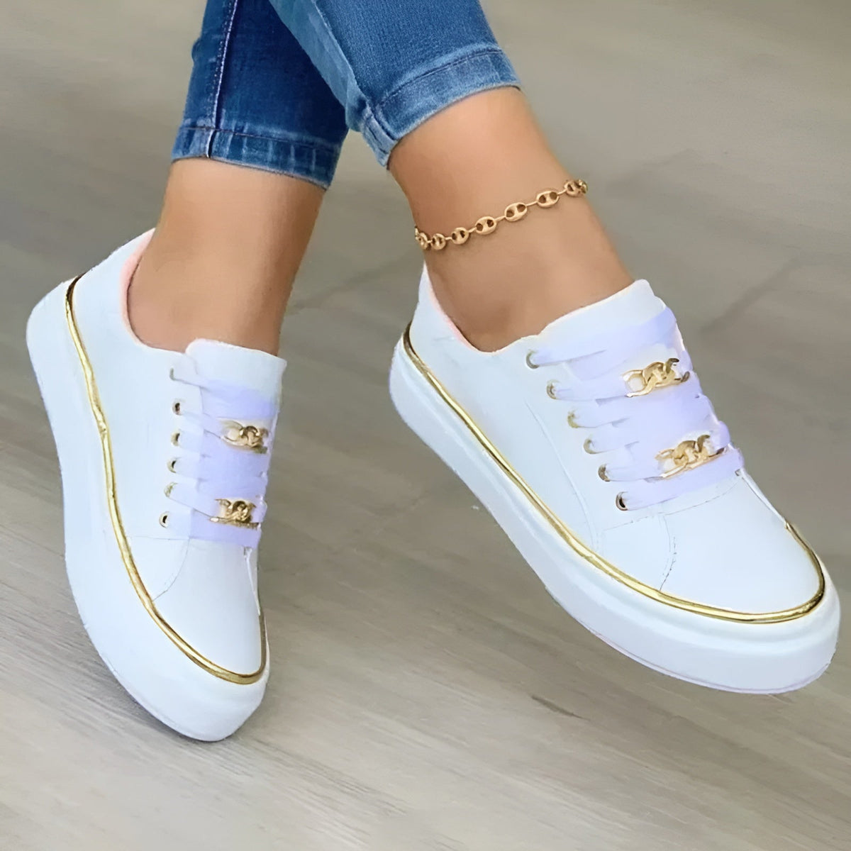 Women's Comfort Slip-On Sneakers | Slip-On Shoes - White