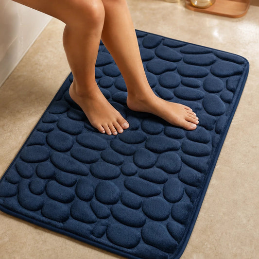 Women's Flats | Pebble-Textured Memory Foam Bath Mat
