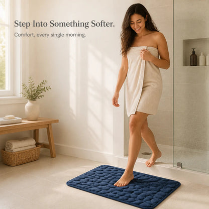 Women's Flats | Pebble-Textured Memory Foam Bath Mat