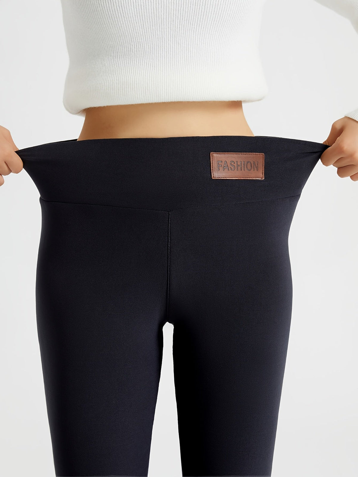 Women's High Waist Leggings | Brushed Lined Warm Pants