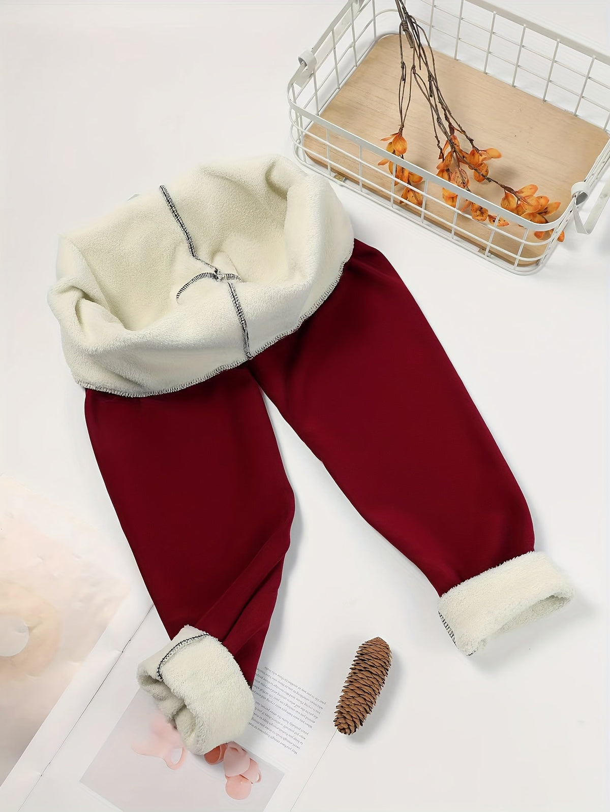 Women's High Waist Leggings | Brushed Lined Warm Pants