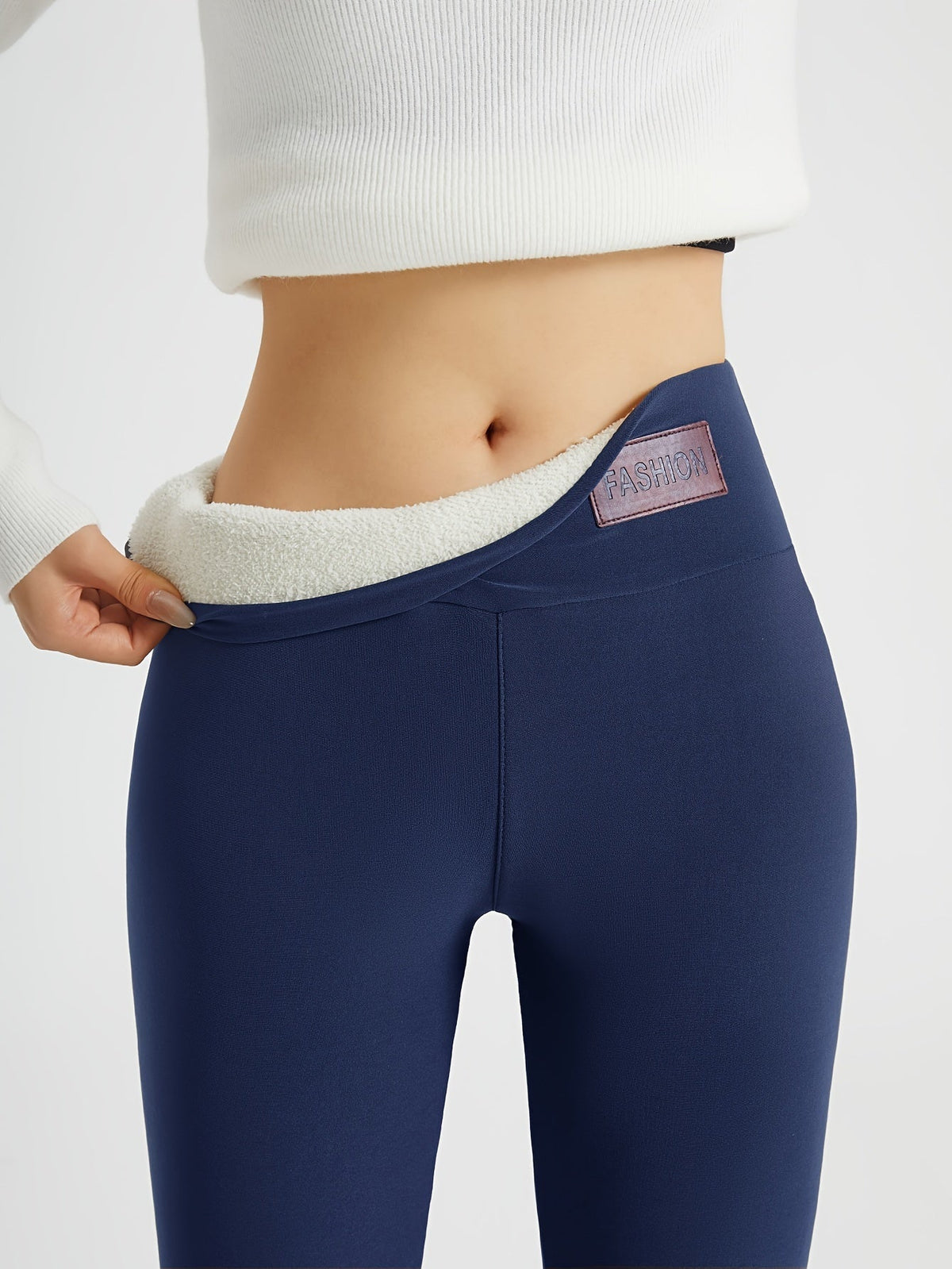 Women's High Waist Leggings | Brushed Lined Warm Pants