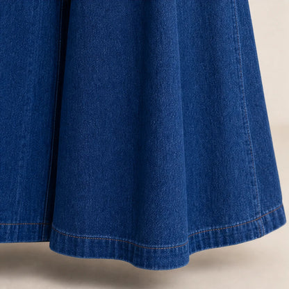 Women's High Waisted Jeans | Wide-Leg Stretch Denim