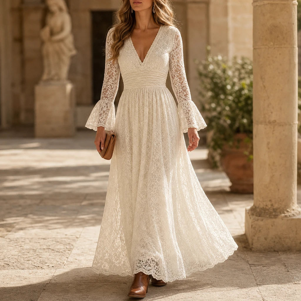 Women's Lace Maxi Dress | Formal Dresses for Weddings