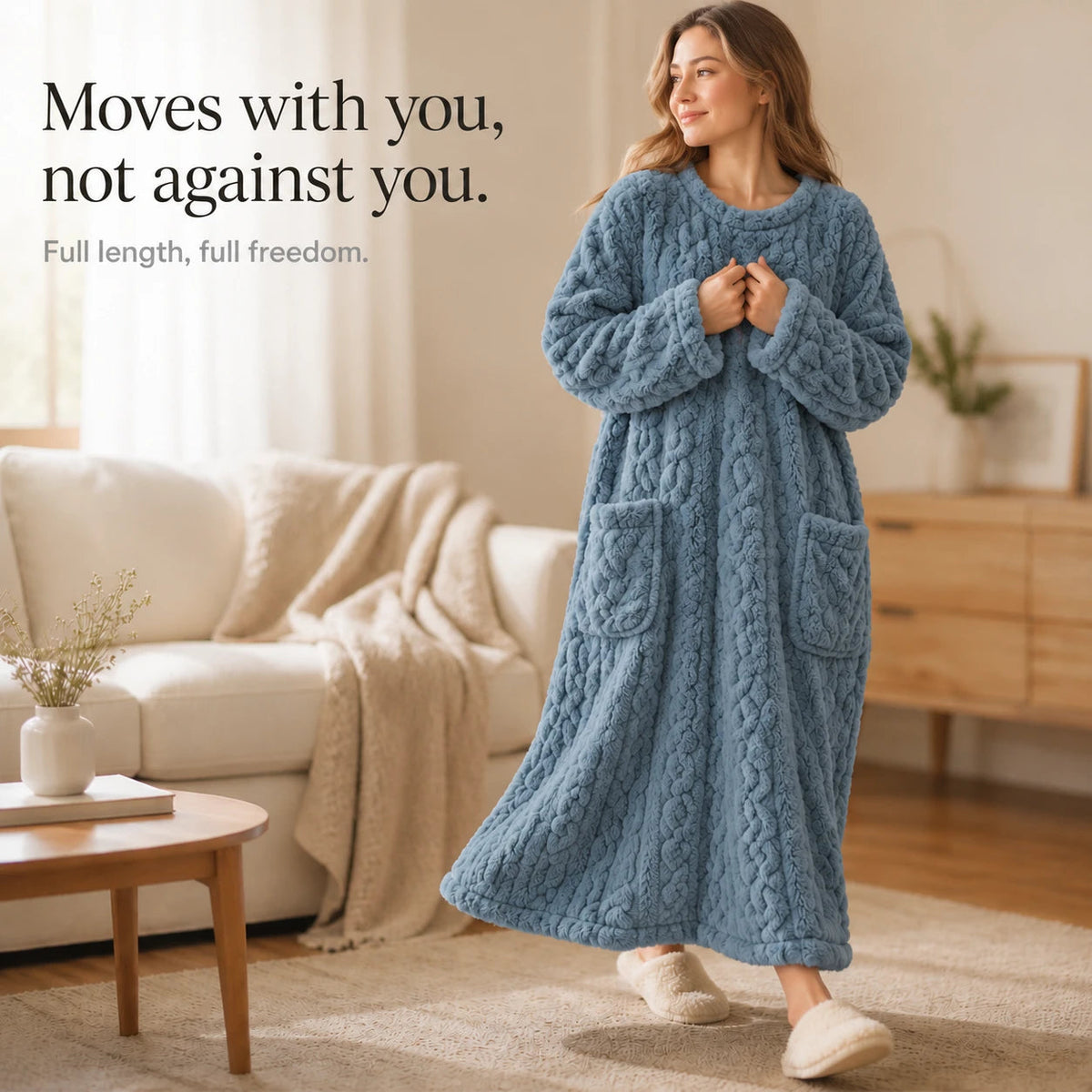 Women's Long Dress with Sleeves | Casual Dress