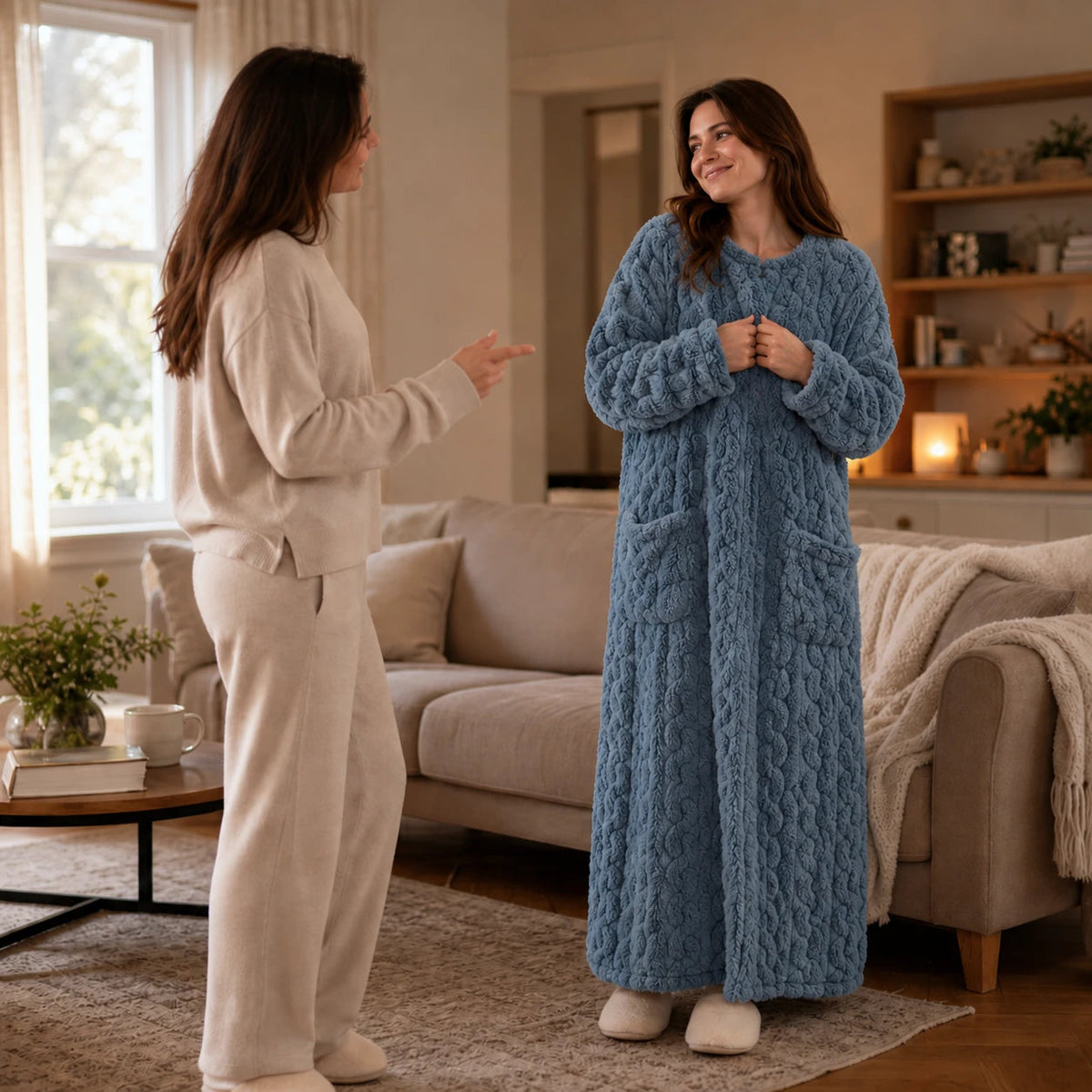 Women's Long Dress with Sleeves | Casual Dress