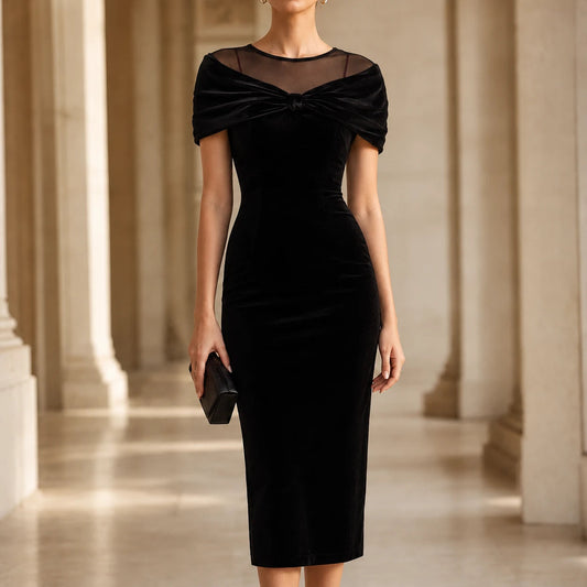 Women's Off-the-Shoulder Midi Dress | Party Dresses