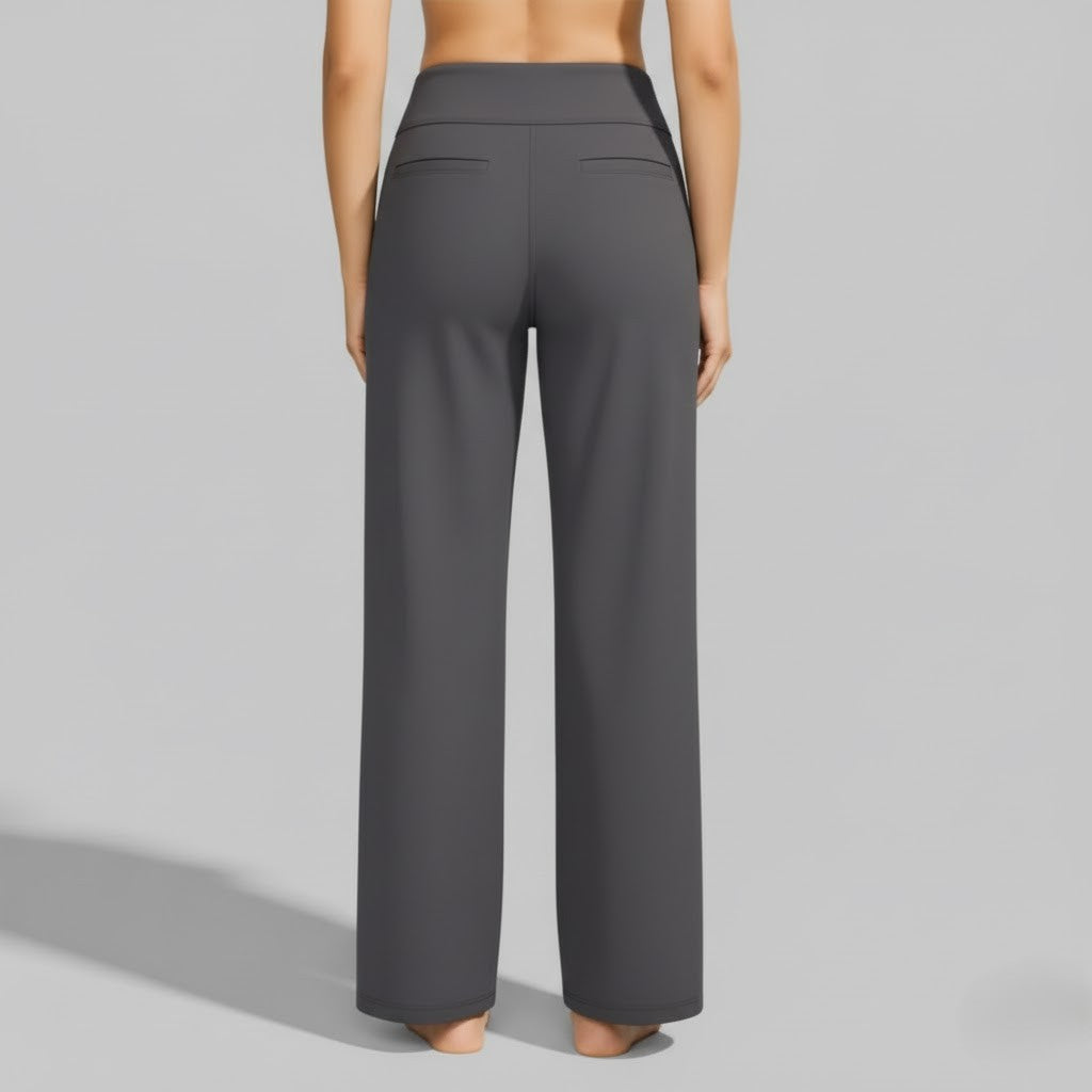 Women's Pants | Relaxed Wide-Leg Pants for Office Work