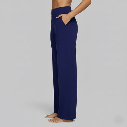 Women's Pants | Relaxed Wide-Leg Pants for Office Work