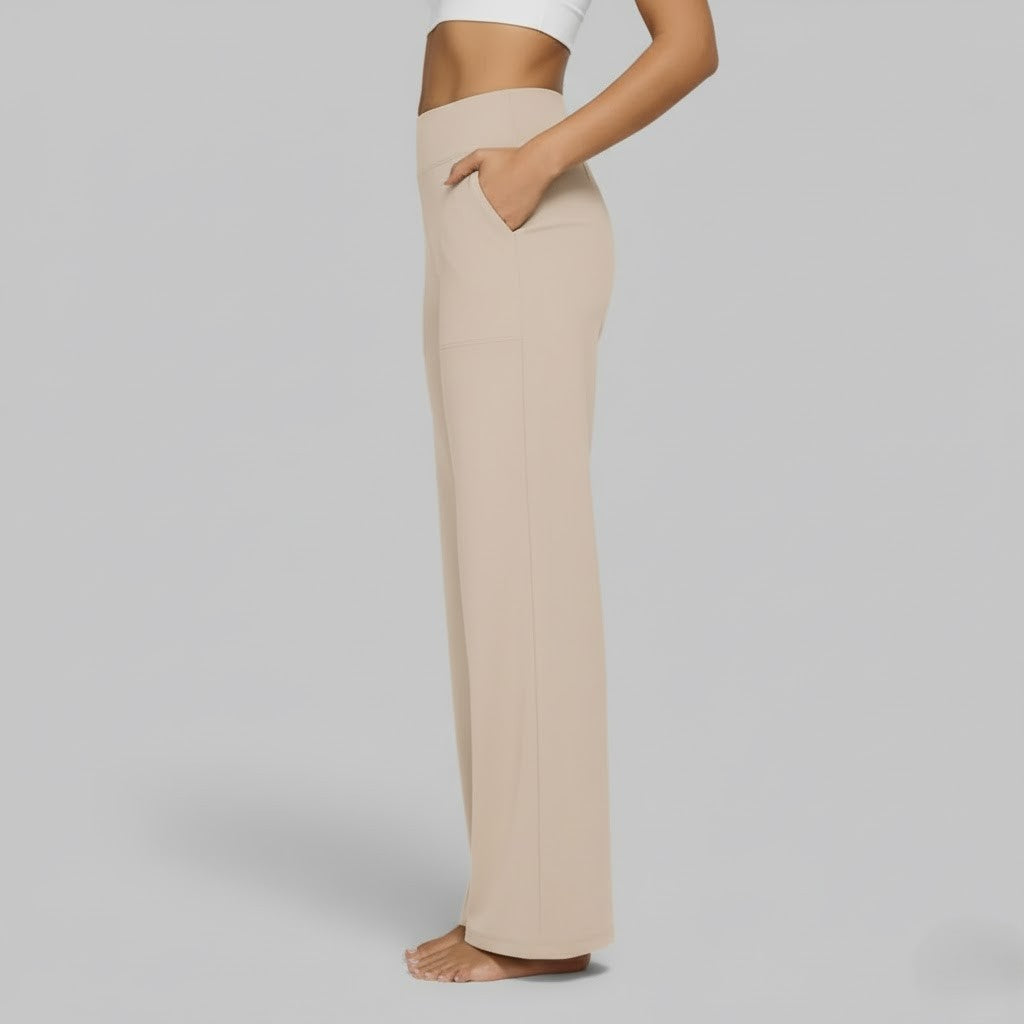 Women's Pants | Relaxed Wide-Leg Pants for Office Work