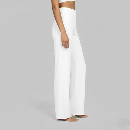 Women's Pants | Relaxed Wide-Leg Pants for Office Work