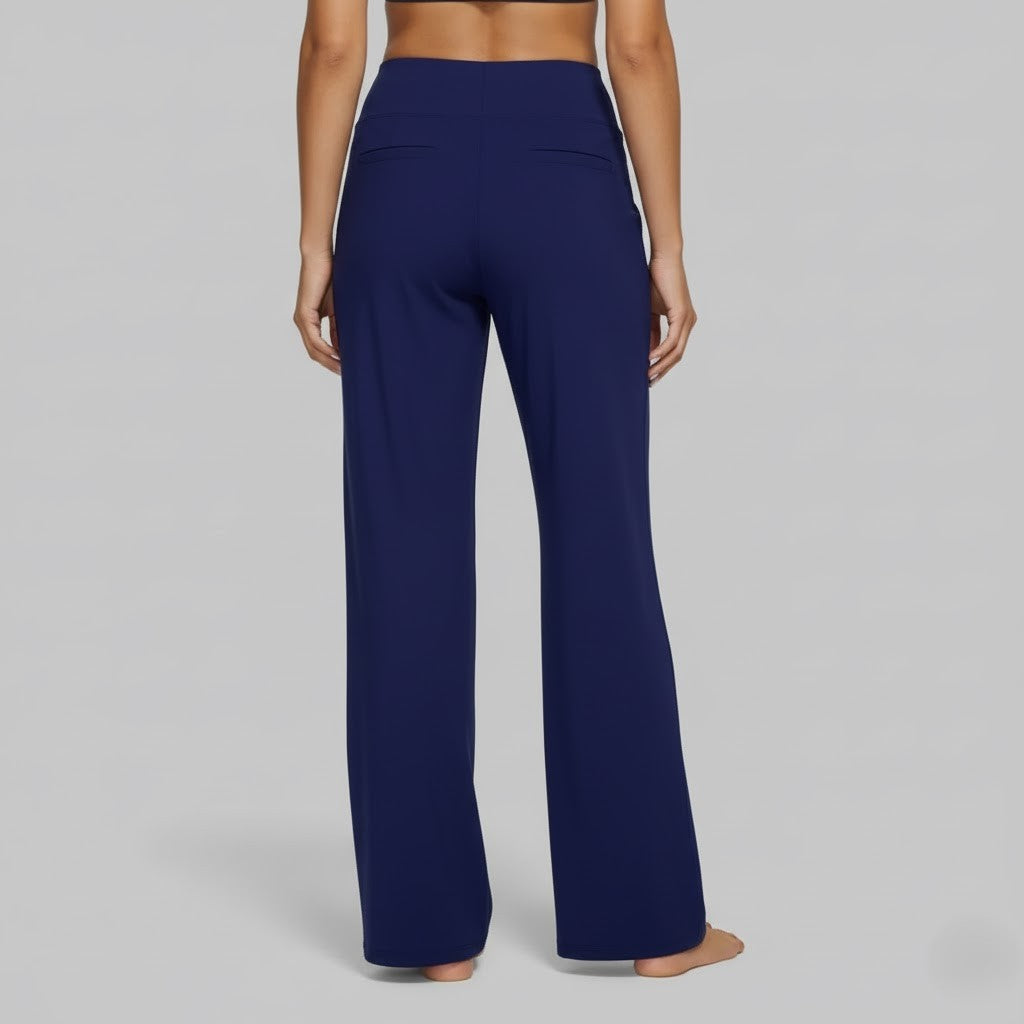 Women's Pants | Relaxed Wide-Leg Pants for Office Work