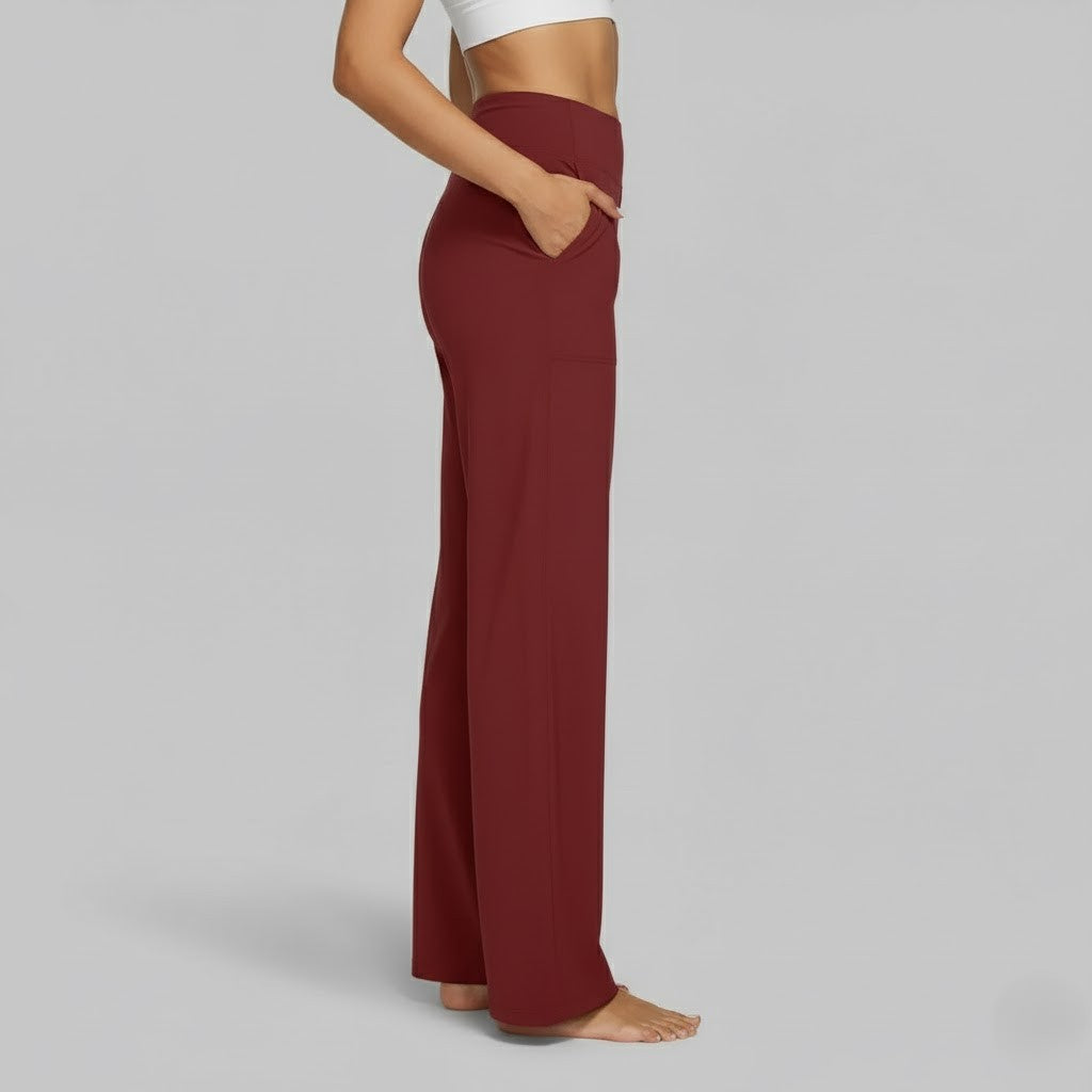 Women's Pants | Relaxed Wide-Leg Pants for Office Work