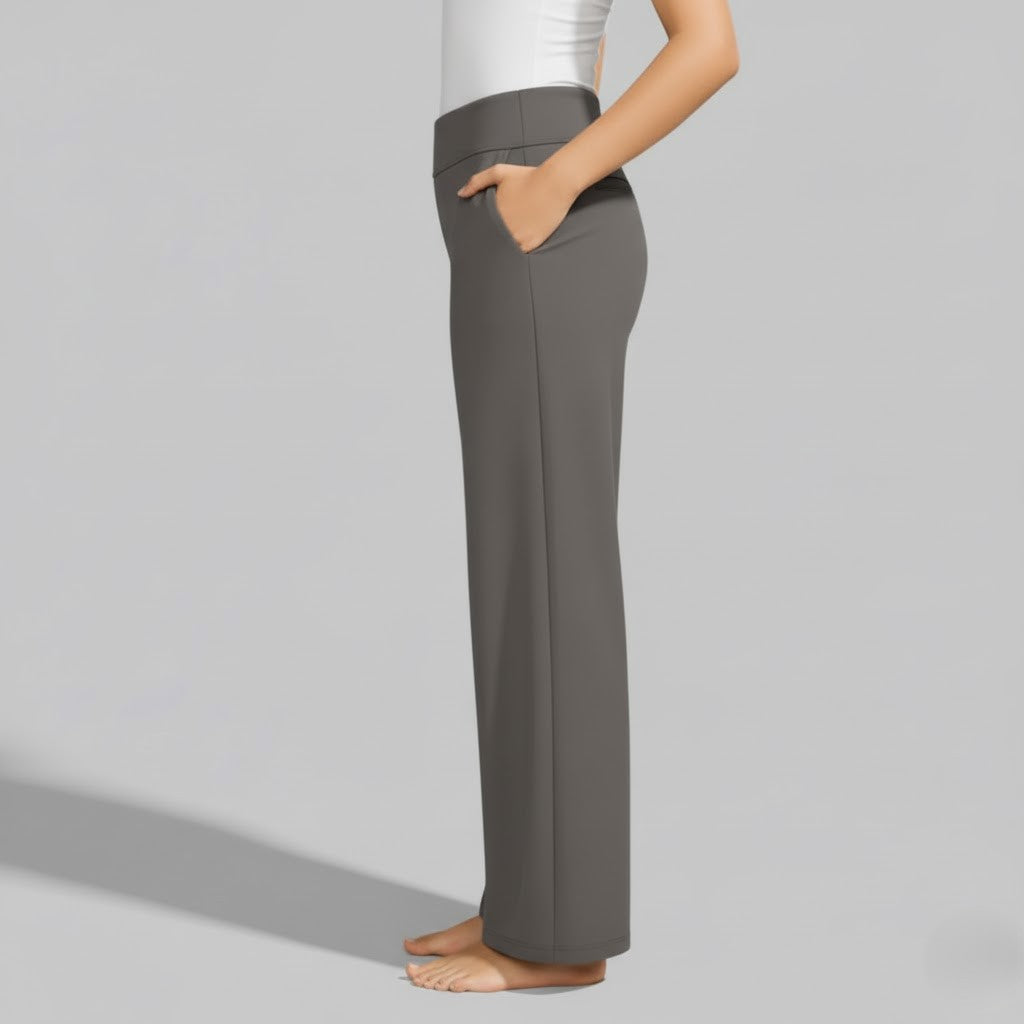 Women's Pants | Relaxed Wide-Leg Pants for Office Work