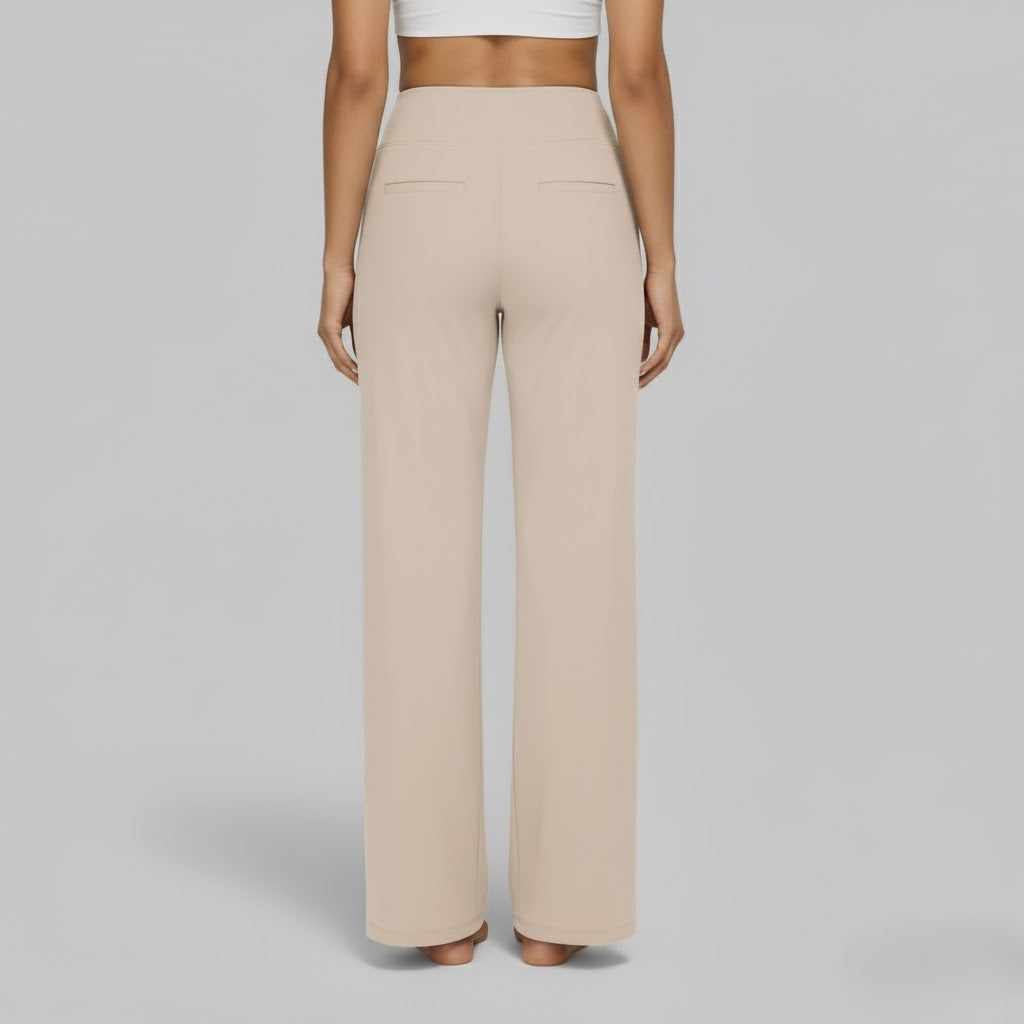 Women's Pants | Relaxed Wide-Leg Pants for Office Work