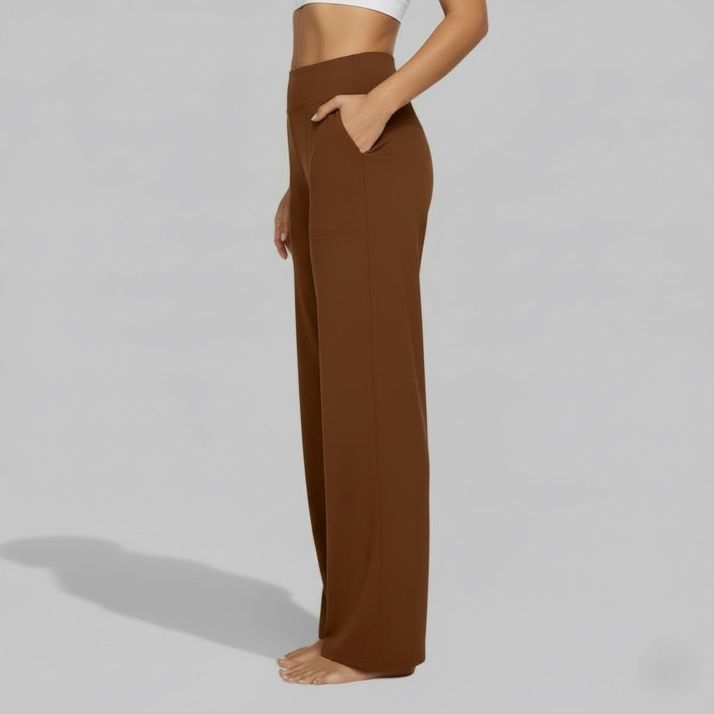 Women's Pants | Relaxed Wide-Leg Pants for Office Work