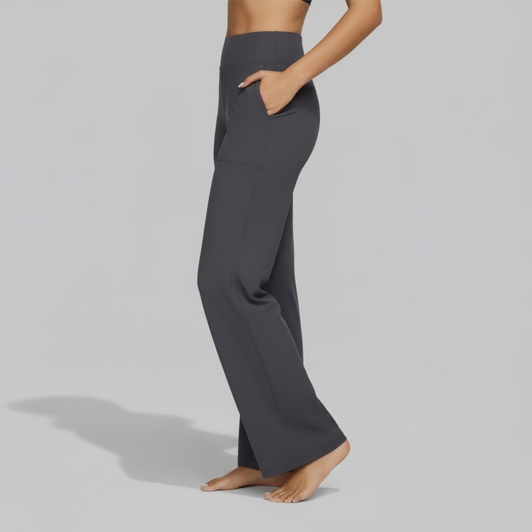 Women's Pants | Relaxed Wide-Leg Pants for Office Work