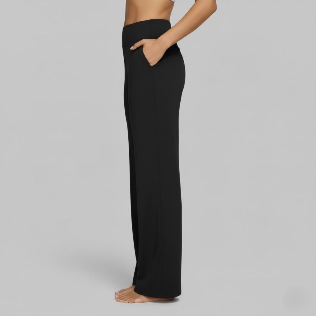 Women's Pants | Relaxed Wide-Leg Pants for Office Work