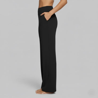 Women's Pants | Relaxed Wide-Leg Pants for Office Work