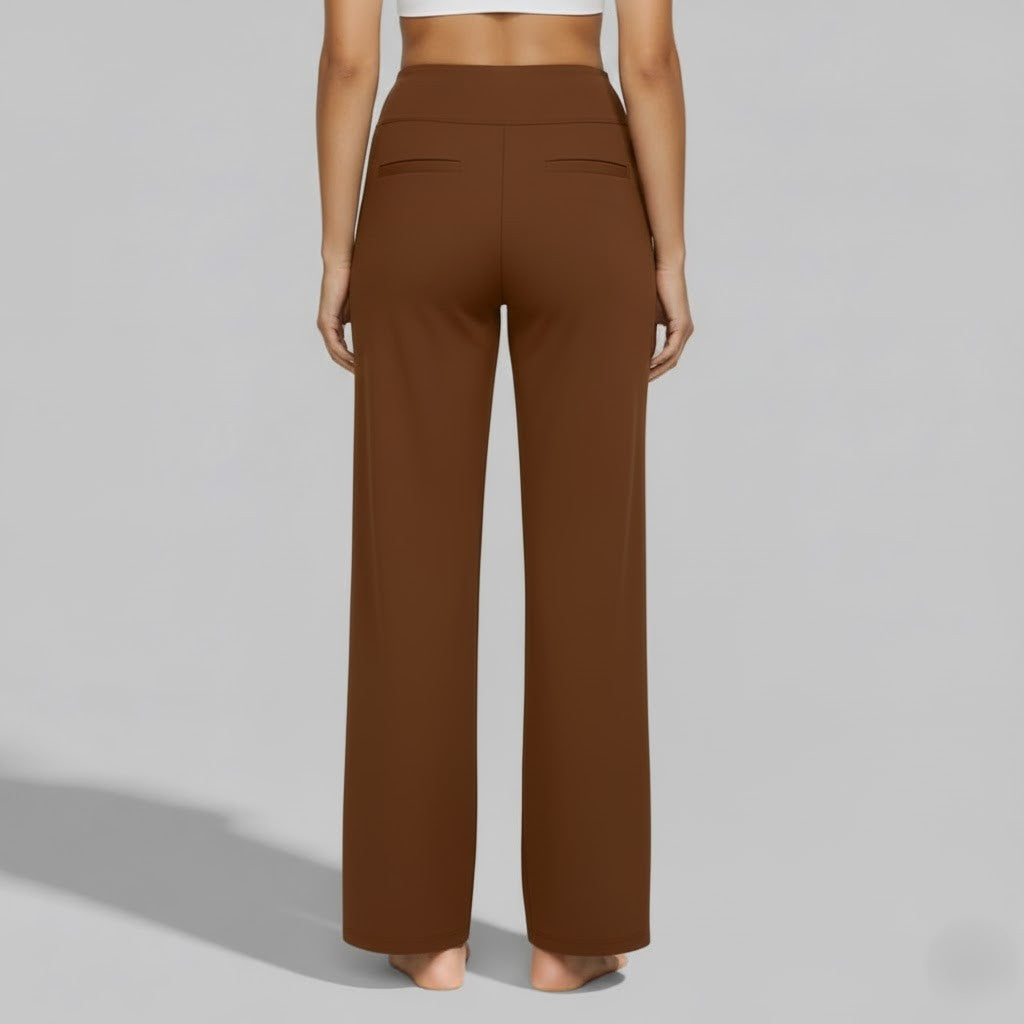 Women's Pants | Relaxed Wide-Leg Pants for Office Work