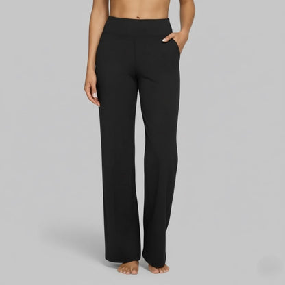 Women's Pants | Relaxed Wide-Leg Pants for Office Work