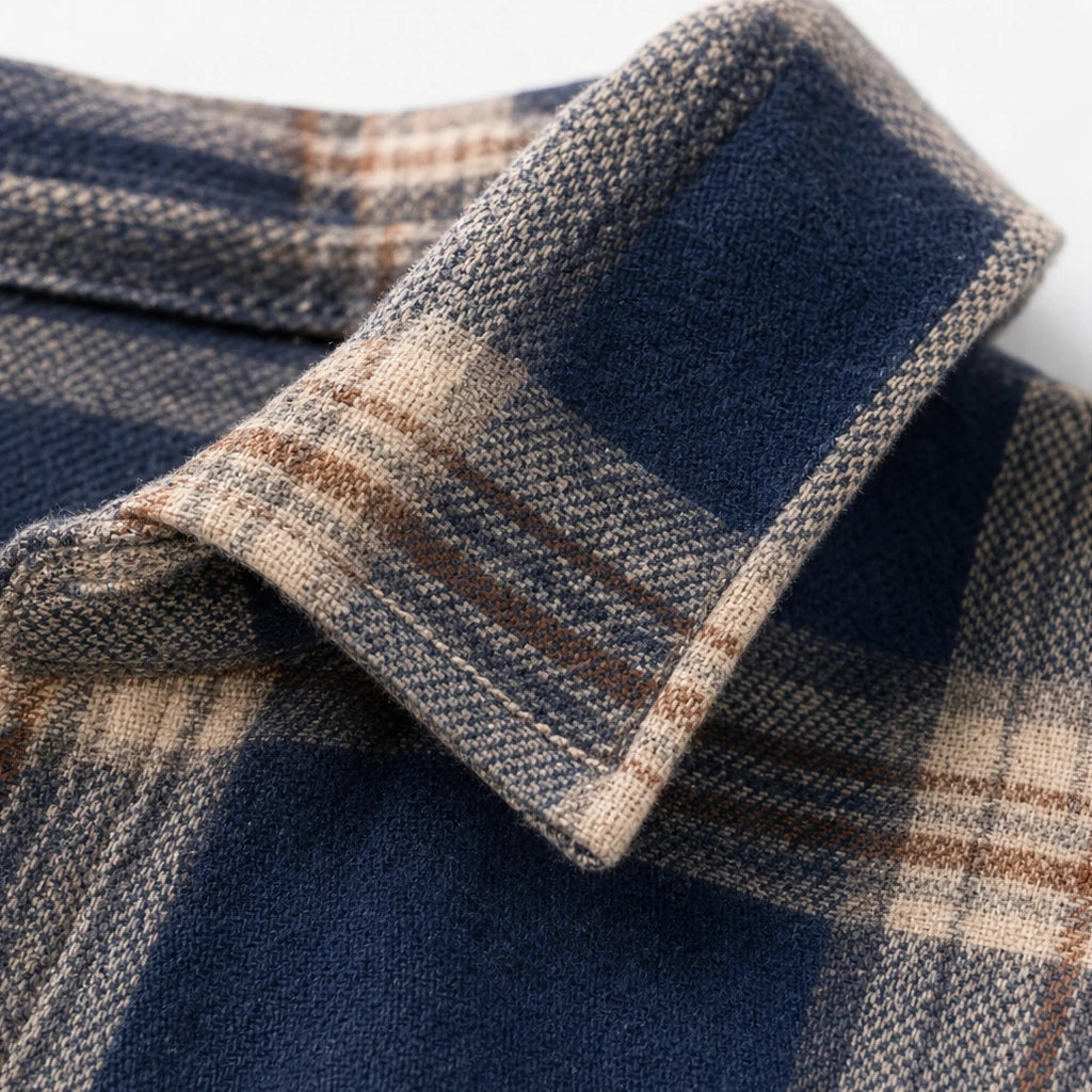 Women's Plaid Button-Front Blouse | Casual Blouses for Work