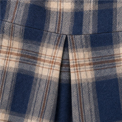 Women's Plaid Button-Front Blouse | Casual Blouses for Work