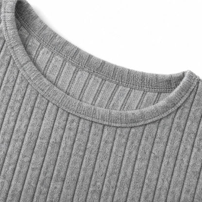 Women's Ribbed Knit Tunic With Pockets | Tunic Top