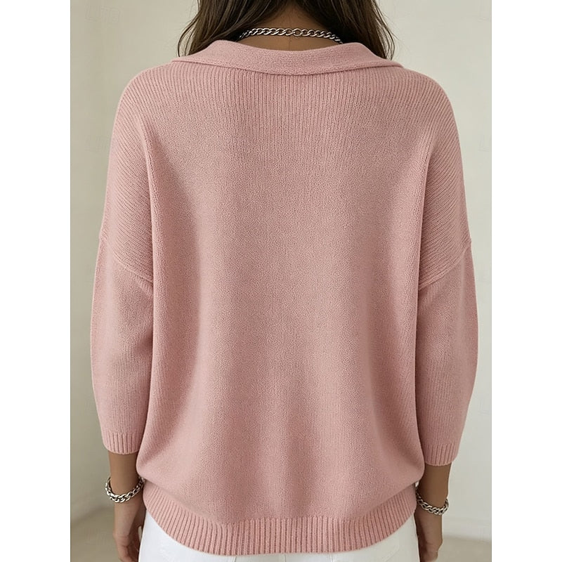Women's Sweaters For Work | Ribbed Knit Sweater